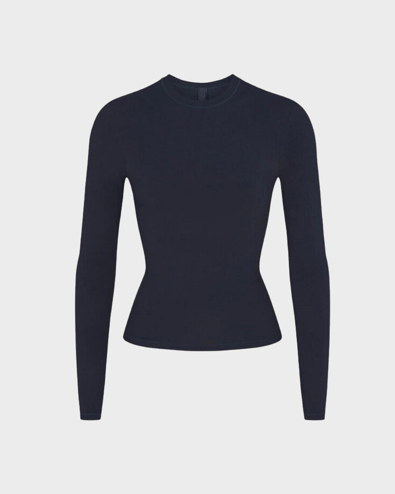 Long Sleeve Cotton Jersey Lounge Set