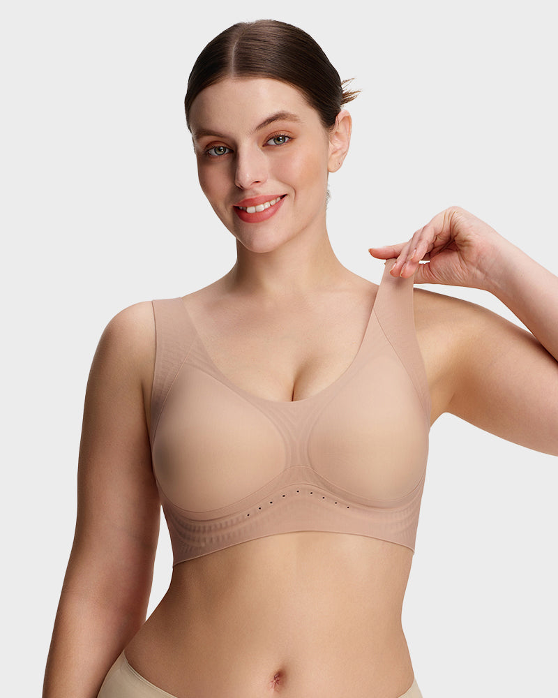 AirEase™ Wireless Full-Cover Tank Bra Main image