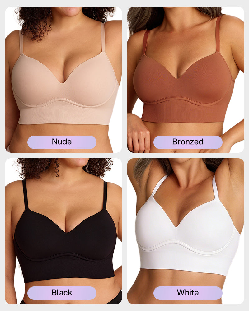 Deep V Wireless Lift Bralette Secondary image