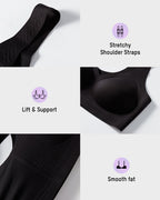 Lifting Wire-Free Antibacterial Jelly Bra