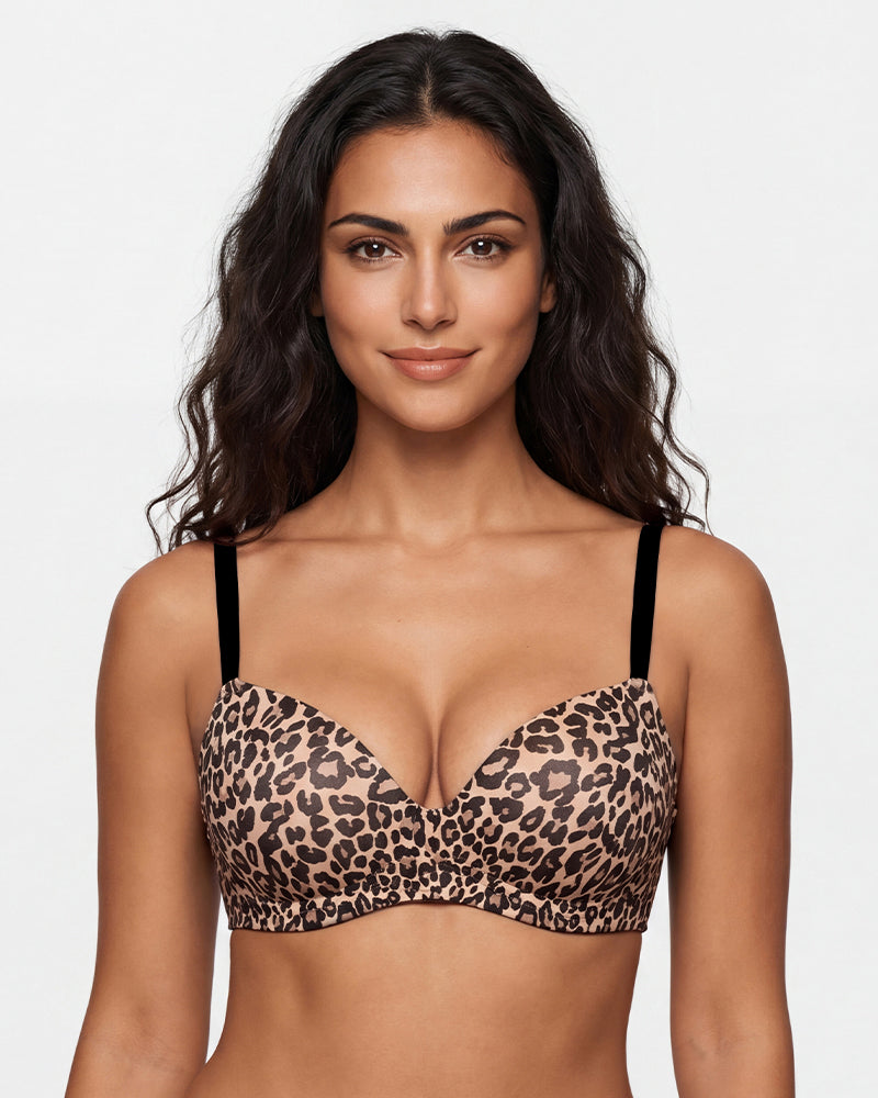 No Underwire Push-Up Plunge Bra Main image