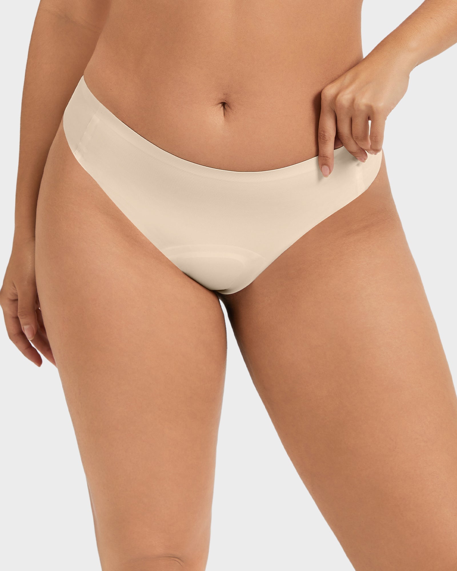 Seamless Invisible Comfort Thongs (5 Pack) Secondary image