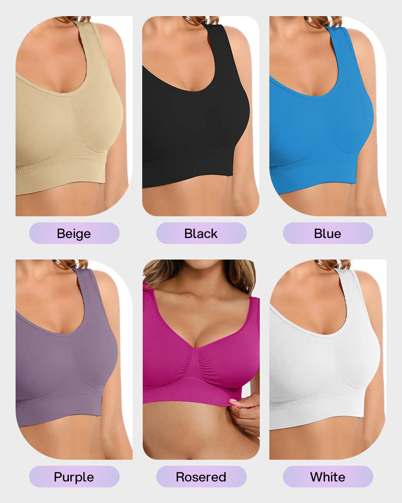 Seamless Comfort Workout Sports Bra Secondary image