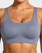 Wireless One-Piece Ventilated Sports Bra