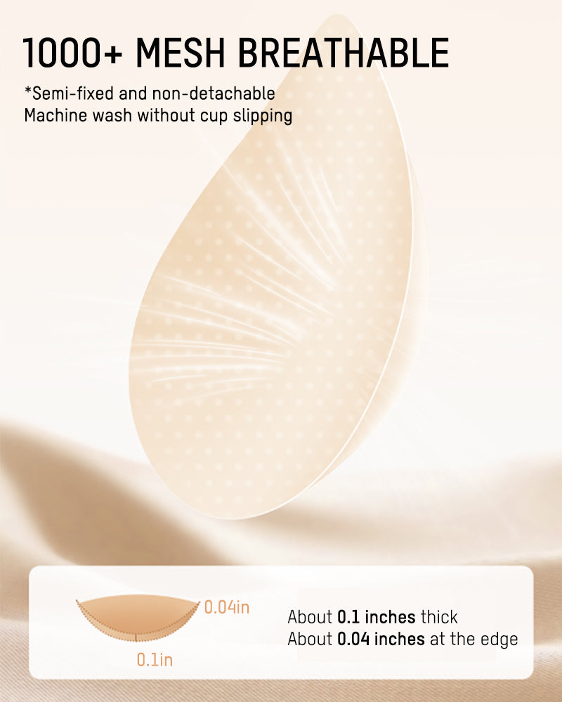 Wireless V-Neck Back & Side Smoothing Bra