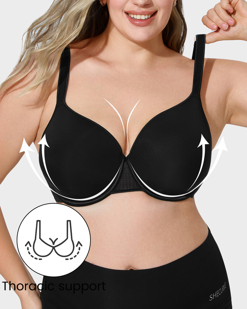 Elegant Full Coverage Underwire Bra Secondary image